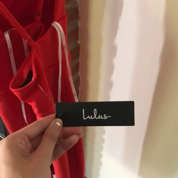 Lulus asymmetrical mini dress - Picture 3 of 4